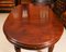 19th Century Victorian Oval Flame Mahogany Extending Dining Table 7