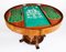 Mid 20th Century Italian Burr Walnut Games Table, 1950s 9