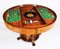 Mid 20th Century Italian Burr Walnut Games Table, 1950s 7