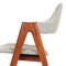 Compass Chairs in Teak by Kai Kristianen for Sva Møbler, 1950s, Set of 4, Image 7