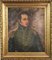 Napoleonic Gentleman in a Military Uniform, Late 19th Century, Oil on Canvas, Framed 1