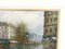 V. Bergen, escena callejera francesa, óleo sobre tabla, principios del siglo XX, Imagen 5