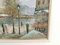 V. Bergen, French Street Scene, Oil on Board, Early 20th Century, Image 8