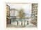 V. Bergen, Scena di strada, Francia, Olio su tavola, inizio XX secolo, Immagine 9