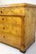 19th Century Biedermeier Birdseye Maple Chest of Drawers, Germany, 1840s, Image 8