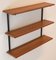 Lollar Wall Unit with Wooden Shelves 7
