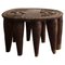 Wabi Sabi Hand Carved Nupe Tribe Stool with 10 Legs, Nigeria, 1950s 1