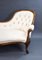 Victorian Walnut Double Ended Chaise Lounge, 1880s 5