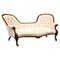 Victorian Walnut Double Ended Chaise Lounge, 1880s, Image 1