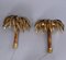 Palm Tree Wall Lights from Maison Jansen, France, 1970s, Set of 2 4