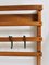 Mid-Century Coat Rack in Beech with 8 Brass Hooks attributed to Carl Auböck, 1950s, Image 18