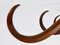 Art Nouveau Secession Bentwood Wall Coat Rack with Four Hooks from Thonet, 1900s, Image 9