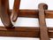 Art Nouveau Secession Bentwood Wall Coat Rack with Four Hooks from Thonet, 1900s 18