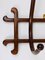 Art Nouveau Secession Bentwood Wall Coat Rack with Four Hooks from Thonet, 1900s 15