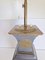 Lámparas de mesa Mid-Century de latón estaño, años 50. Juego de 2, Imagen 7