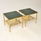 Vintage Brass & Marble Side Tables, 1960s, Set of 2 3