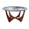 Astro Round Coffee Table with G Plan Helix Legs by Victor Wilkins 1