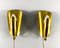 Vintage Wall Lamps in Gilt Brass, Italy, Set of 2 2