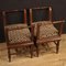Italian Charles X Benches in Walnut Wood, 1840s, Set of 2 3