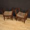 Italian Charles X Benches in Walnut Wood, 1840s, Set of 2, Image 7