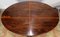 Charles X Oval Side Table in Rosewood, Early 19th Century 17