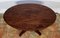 Charles X Oval Side Table in Rosewood, Early 19th Century 5