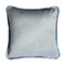Major Collection Cushion in Teal Velvet with Fringes from Lo Decor 4