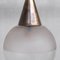 Lámpara colgante pequeña de dos tonos, años 20, Imagen 6