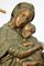 Orologio in bronzo e marmo raffigurante una Madonna, un Bambino e San Giovanni Battista, inizio XX secolo, Immagine 2