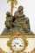 Bronze & Marble Clock Representing a Virgin, a Child and Saint John the Baptist, 1900s, Image 3