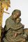 Orologio in bronzo e marmo raffigurante una Madonna, un Bambino e San Giovanni Battista, inizio XX secolo, Immagine 5
