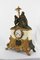 Bronze & Marble Clock Representing a Virgin, a Child and Saint John the Baptist, 1900s, Image 6