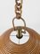 Vintage Rattan and Bamboo Pendant Light, Italy, 1970s, Image 6