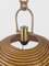 Vintage Rattan and Bamboo Pendant Light, Italy, 1970s 7