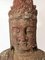 Chinesischer Künstler, Große Büste eines Boddhisattva, 19. Jh., Holz geschnitzt 2