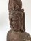 Chinese Artist, Large Bust of a Boddhisattva, 19th Century, Carved Wood 4