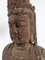 Chinese Artist, Large Bust of a Boddhisattva, 19th Century, Carved Wood 5