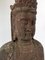 Artista Cinese, Grande Busto di Bodhisattva, XIX secolo, Legno intagliato, Immagine 3
