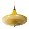 Space Age 05652/01 Pendant Lamp in Yellow from Massive 5