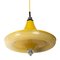 Space Age 05652/01 Pendant Lamp in Yellow from Massive, Image 5