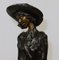 La Dama del Galgo de bronce según D. Chiparus, siglo XX, Imagen 11