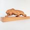 French Art Deco Panther in Terracotta by Rioland, 1920s 12