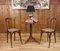 French Cined Wooden Bistro Chairs, Set of 2 6