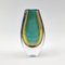 Mid-Century Scandinavian Modern Sommerso Glass Vase by Vicke Lindstrand for Kosta, Sweden, 1960s 2