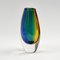Mid-Century Scandinavian Modern Sommerso Glass Vase by Vicke Lindstrand for Kosta, Sweden, 1960s, Image 1