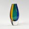 Mid-Century Scandinavian Modern Sommerso Glass Vase by Vicke Lindstrand for Kosta, Sweden, 1960s 7