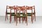 Teak CH 29 Sawbuck Chairs by Hans J. Wegner for Carl Hansen & Søn, 1950s-1960s, Set of 6 1