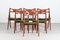 Teak CH 29 Sawbuck Chairs by Hans J. Wegner for Carl Hansen & Søn, 1950s-1960s, Set of 6, Image 1