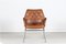 Scandinavian Modern Mirja Easy Chair with Cognac Leather Cushions by Bruno Mathsson for Dux, 1970s 2