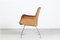 Scandinavian Modern Mirja Easy Chair with Cognac Leather Cushions by Bruno Mathsson for Dux, 1970s, Image 5
